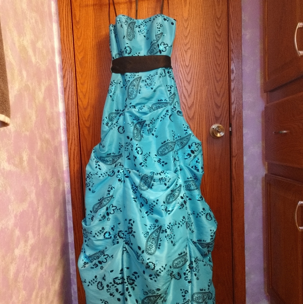 Blue Prom Dress